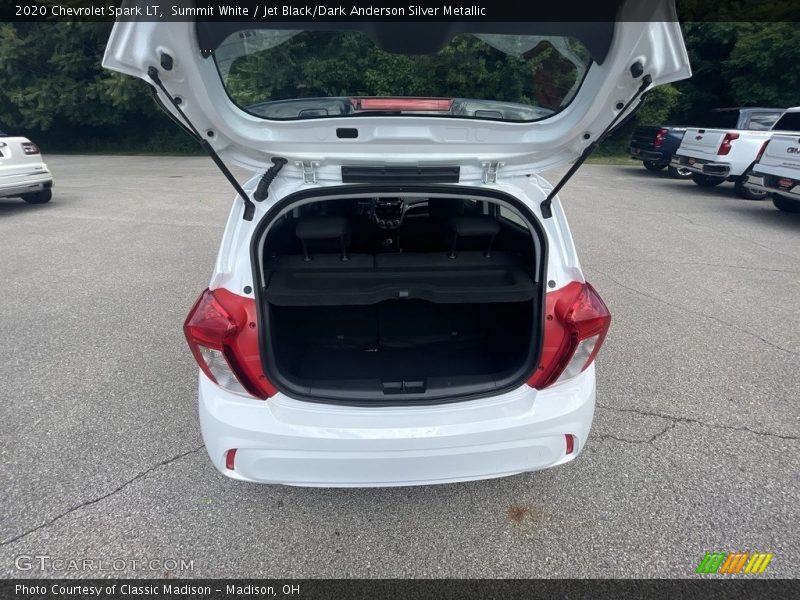 Summit White / Jet Black/Dark Anderson Silver Metallic 2020 Chevrolet Spark LT