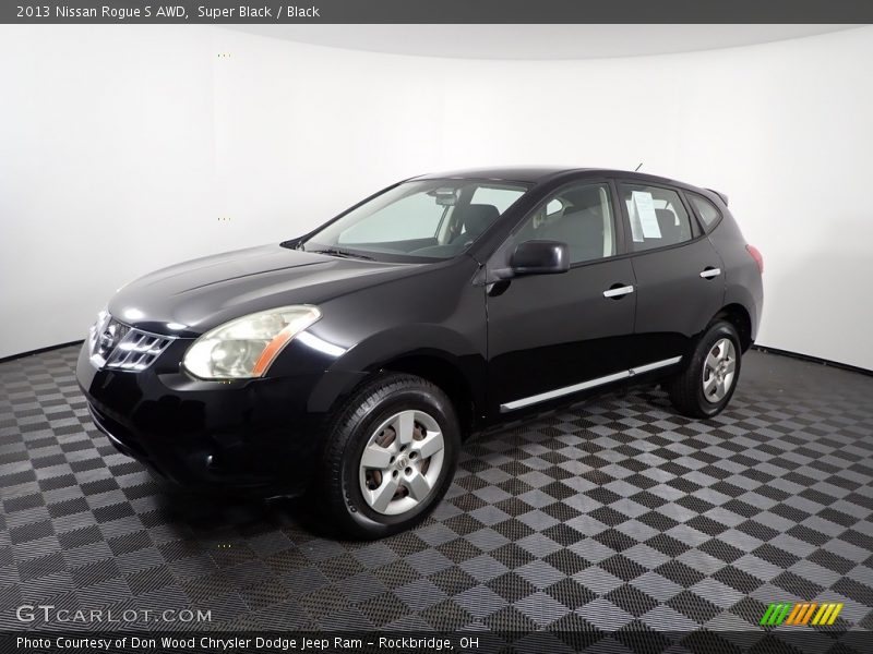 Super Black / Black 2013 Nissan Rogue S AWD