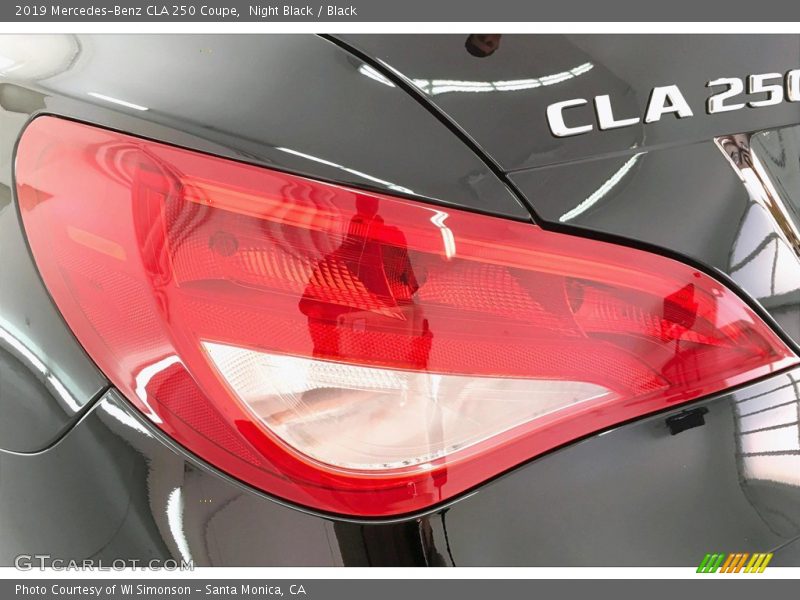 Night Black / Black 2019 Mercedes-Benz CLA 250 Coupe