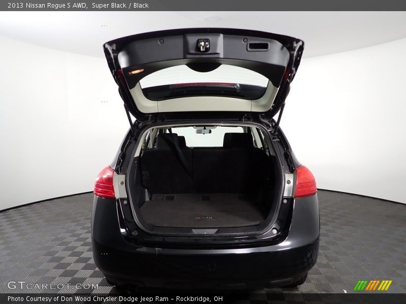 Super Black / Black 2013 Nissan Rogue S AWD