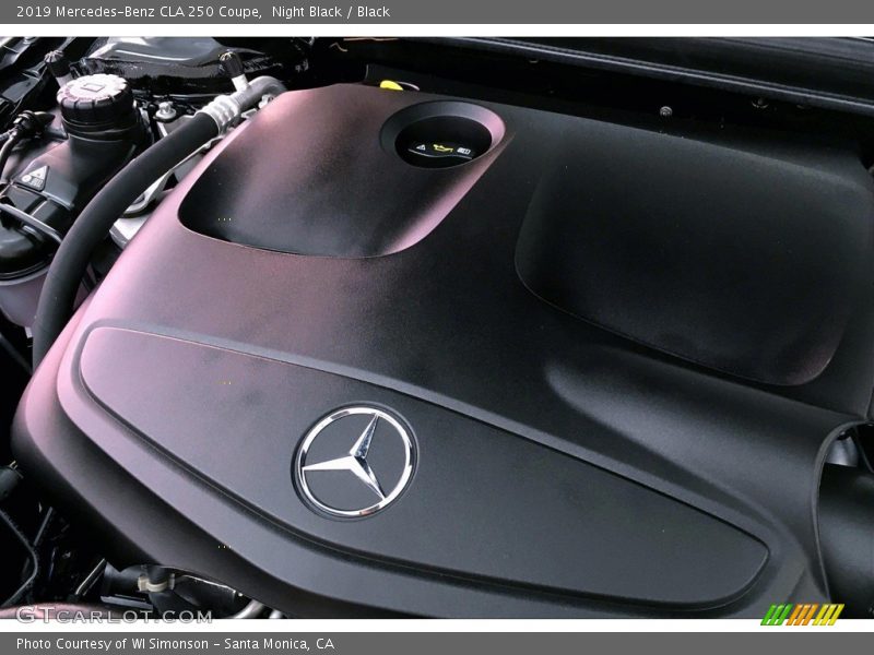 Night Black / Black 2019 Mercedes-Benz CLA 250 Coupe