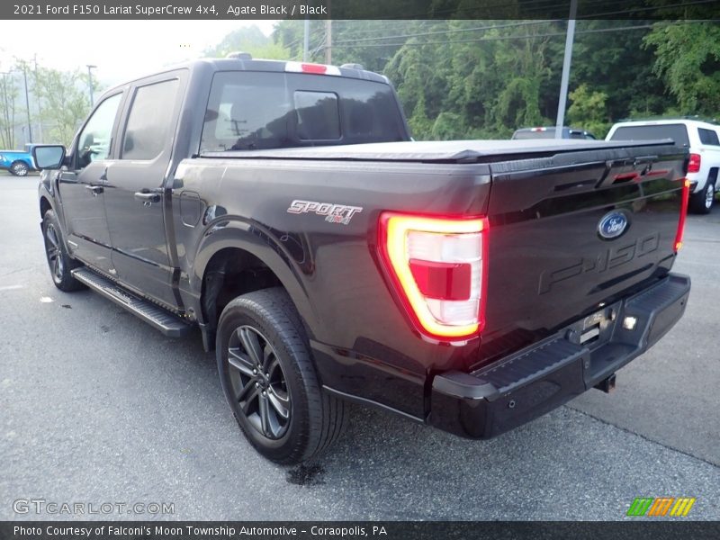 Agate Black / Black 2021 Ford F150 Lariat SuperCrew 4x4