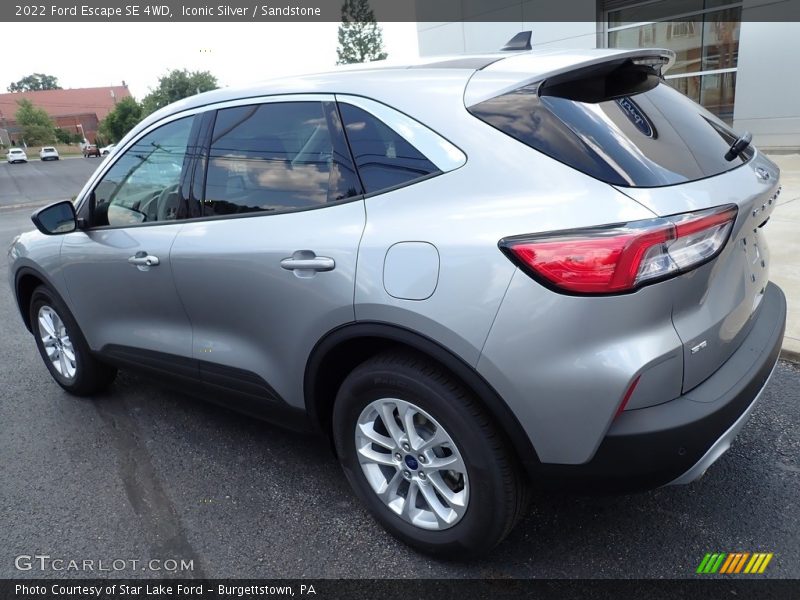 Iconic Silver / Sandstone 2022 Ford Escape SE 4WD