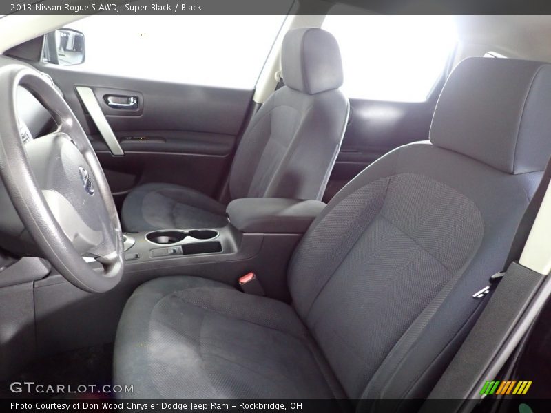 Super Black / Black 2013 Nissan Rogue S AWD