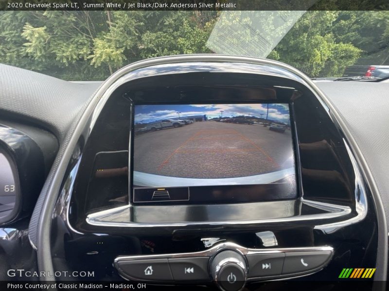 Summit White / Jet Black/Dark Anderson Silver Metallic 2020 Chevrolet Spark LT