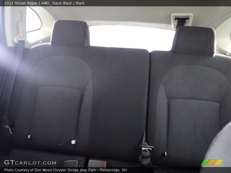 Super Black / Black 2013 Nissan Rogue S AWD