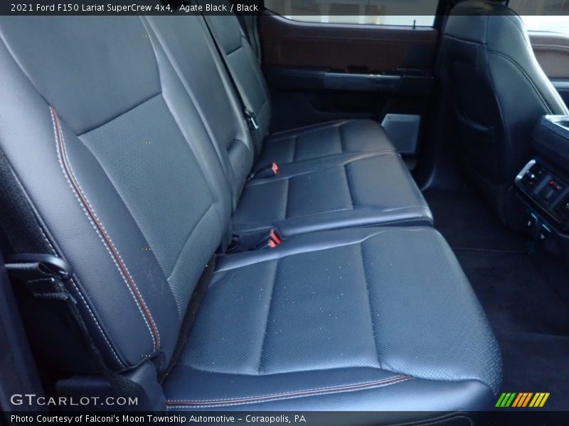 Rear Seat of 2021 F150 Lariat SuperCrew 4x4