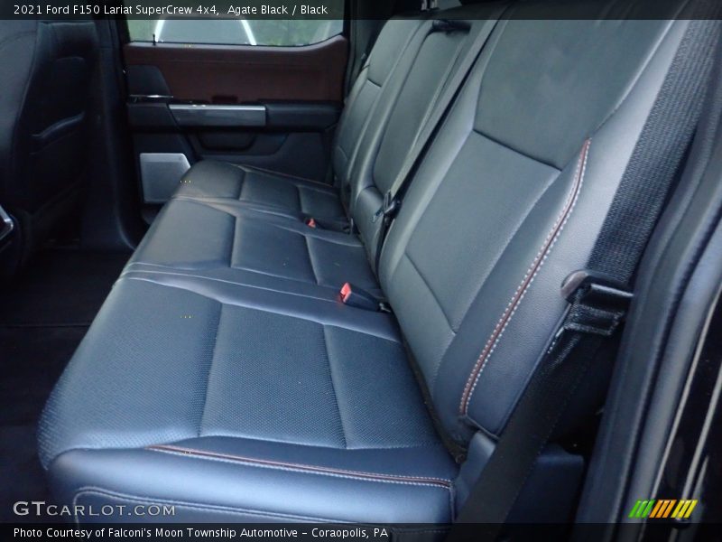 Rear Seat of 2021 F150 Lariat SuperCrew 4x4