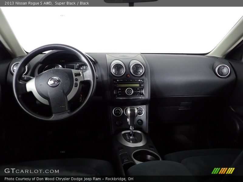 Super Black / Black 2013 Nissan Rogue S AWD