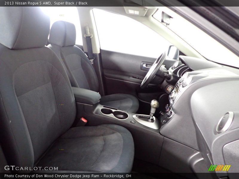 Super Black / Black 2013 Nissan Rogue S AWD