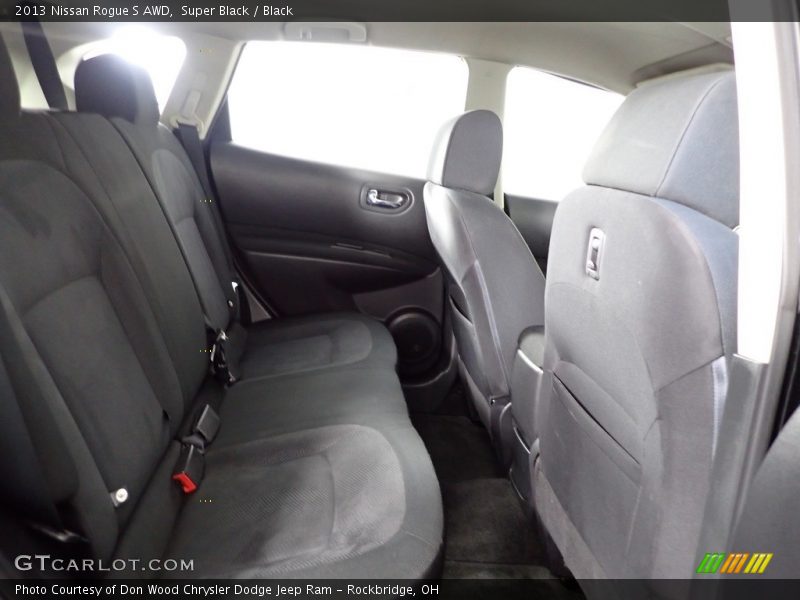 Super Black / Black 2013 Nissan Rogue S AWD