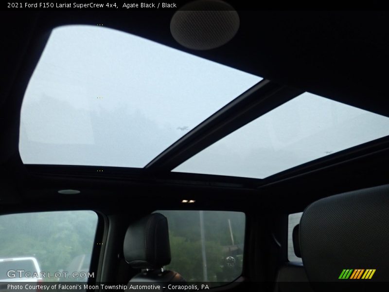 Sunroof of 2021 F150 Lariat SuperCrew 4x4