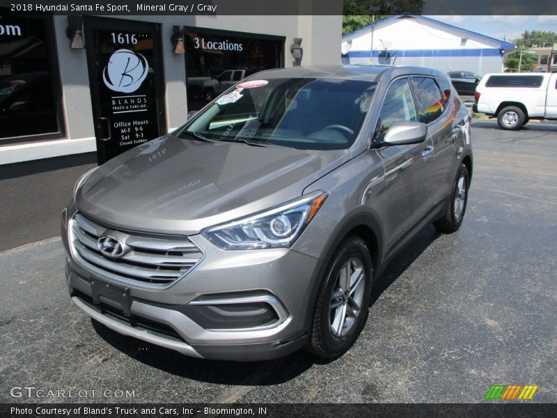 Mineral Gray / Gray 2018 Hyundai Santa Fe Sport