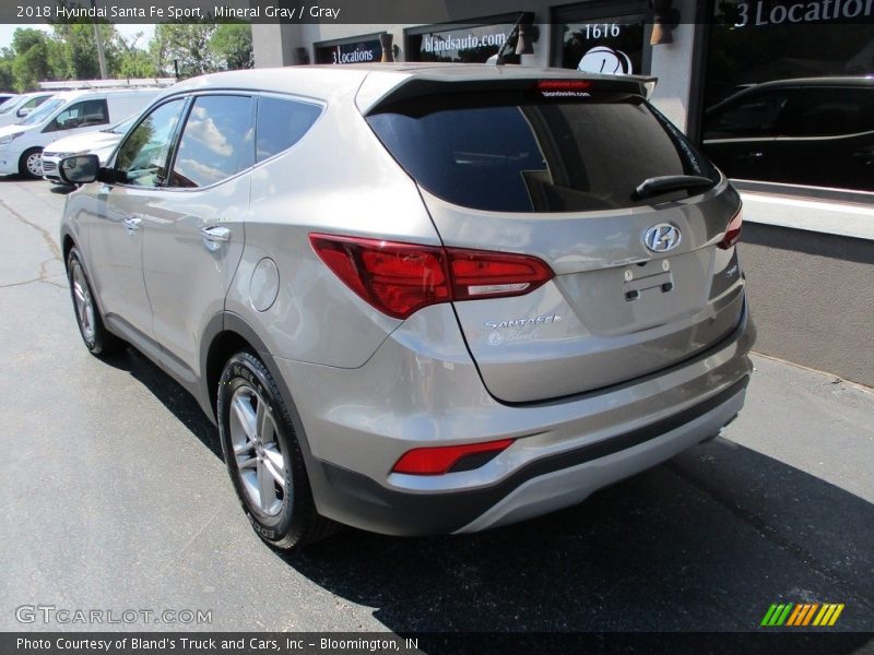 Mineral Gray / Gray 2018 Hyundai Santa Fe Sport