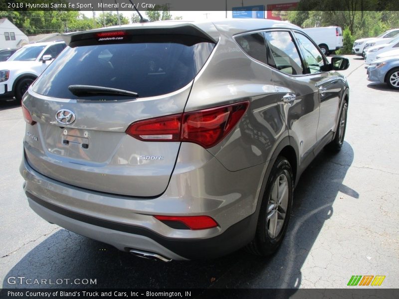 Mineral Gray / Gray 2018 Hyundai Santa Fe Sport