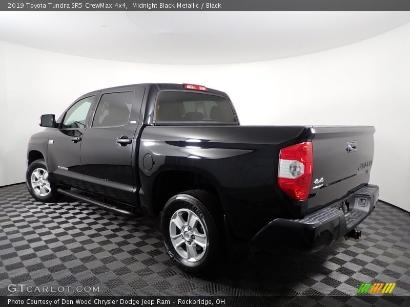 Midnight Black Metallic / Black 2019 Toyota Tundra SR5 CrewMax 4x4
