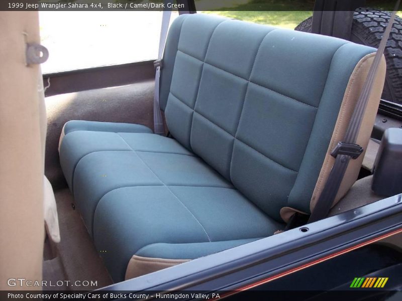 Black / Camel/Dark Green 1999 Jeep Wrangler Sahara 4x4