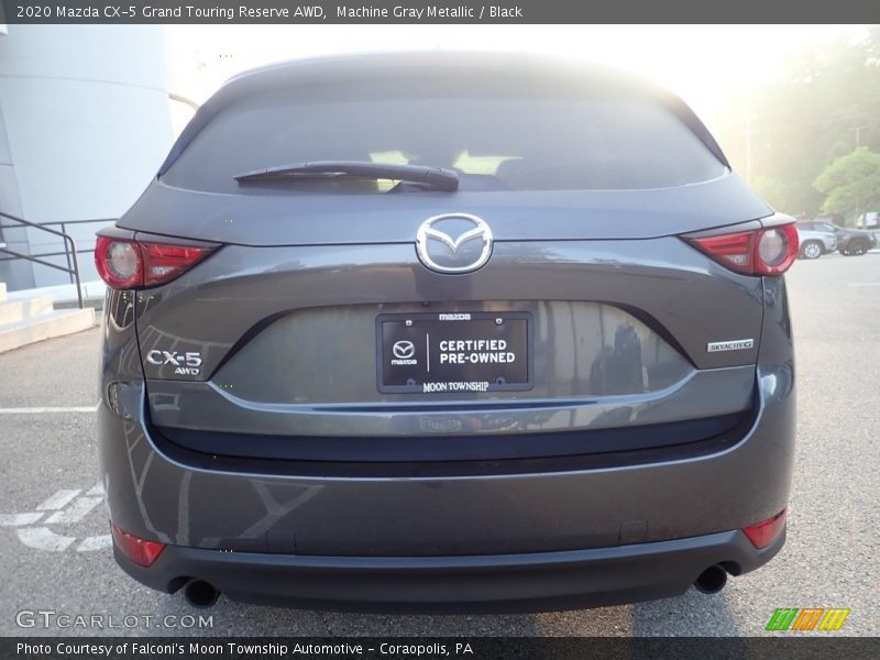 Machine Gray Metallic / Black 2020 Mazda CX-5 Grand Touring Reserve AWD