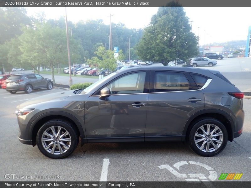 Machine Gray Metallic / Black 2020 Mazda CX-5 Grand Touring Reserve AWD