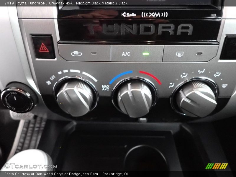 Midnight Black Metallic / Black 2019 Toyota Tundra SR5 CrewMax 4x4