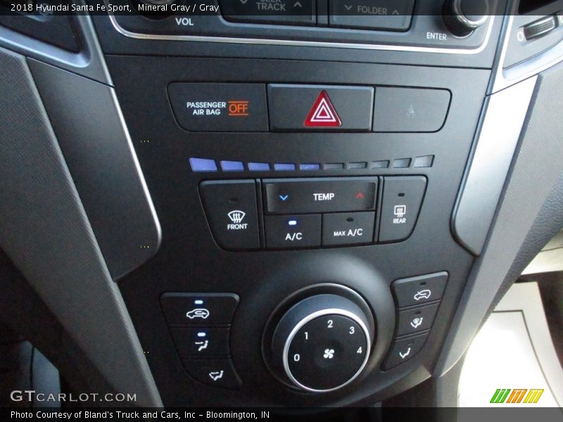 Mineral Gray / Gray 2018 Hyundai Santa Fe Sport