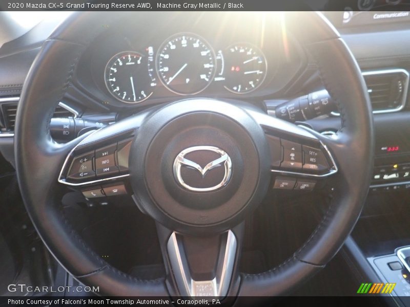 Machine Gray Metallic / Black 2020 Mazda CX-5 Grand Touring Reserve AWD