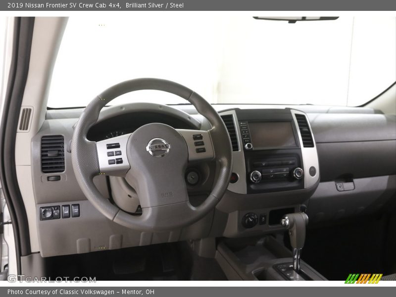 Brilliant Silver / Steel 2019 Nissan Frontier SV Crew Cab 4x4