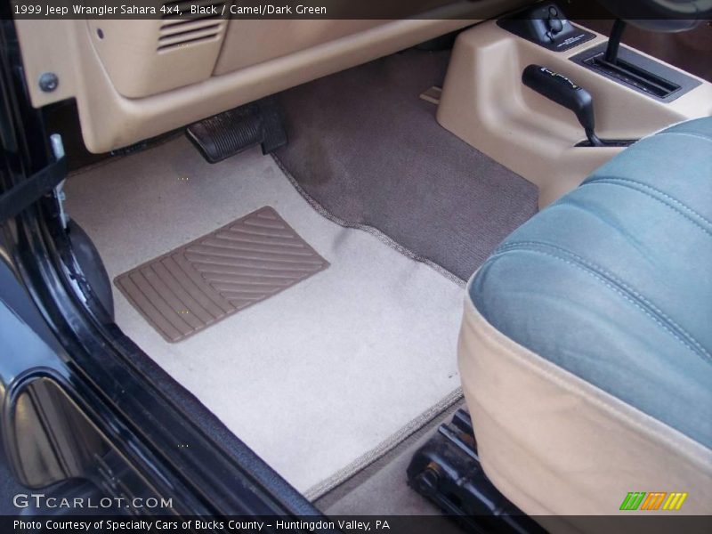 Black / Camel/Dark Green 1999 Jeep Wrangler Sahara 4x4
