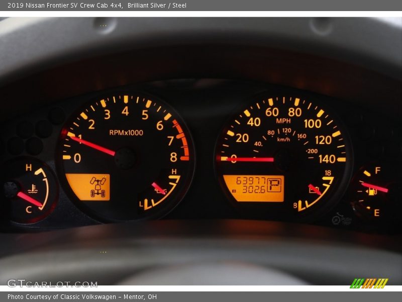 Brilliant Silver / Steel 2019 Nissan Frontier SV Crew Cab 4x4