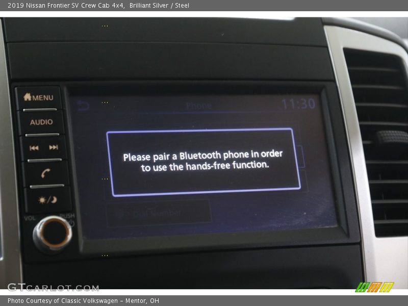 Brilliant Silver / Steel 2019 Nissan Frontier SV Crew Cab 4x4