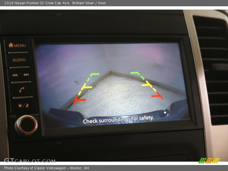 Brilliant Silver / Steel 2019 Nissan Frontier SV Crew Cab 4x4