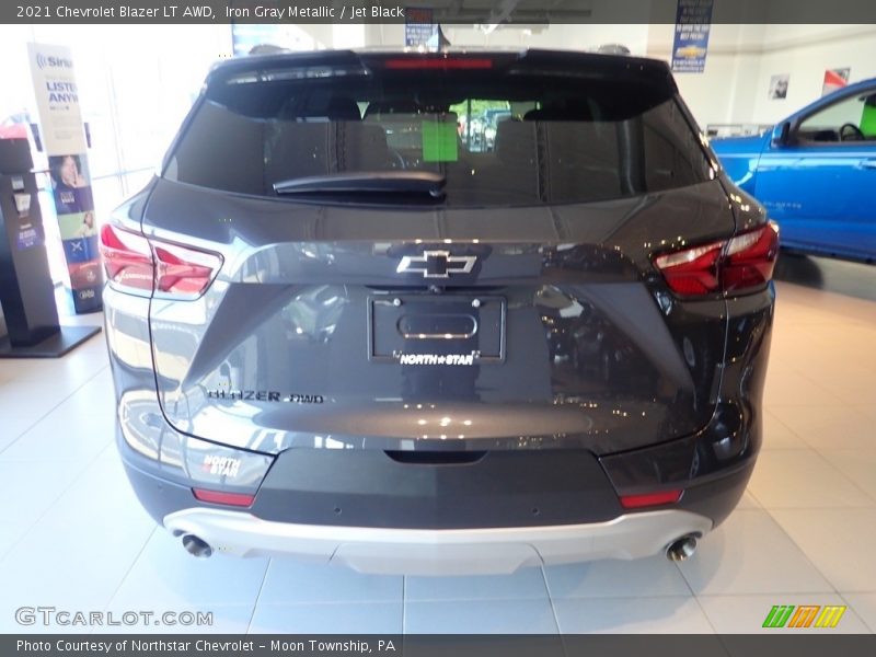 Iron Gray Metallic / Jet Black 2021 Chevrolet Blazer LT AWD