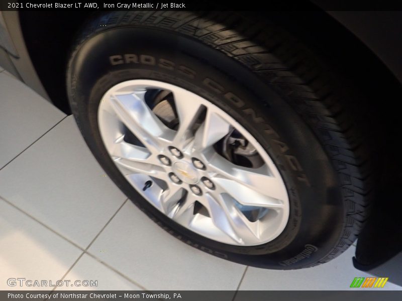 Iron Gray Metallic / Jet Black 2021 Chevrolet Blazer LT AWD