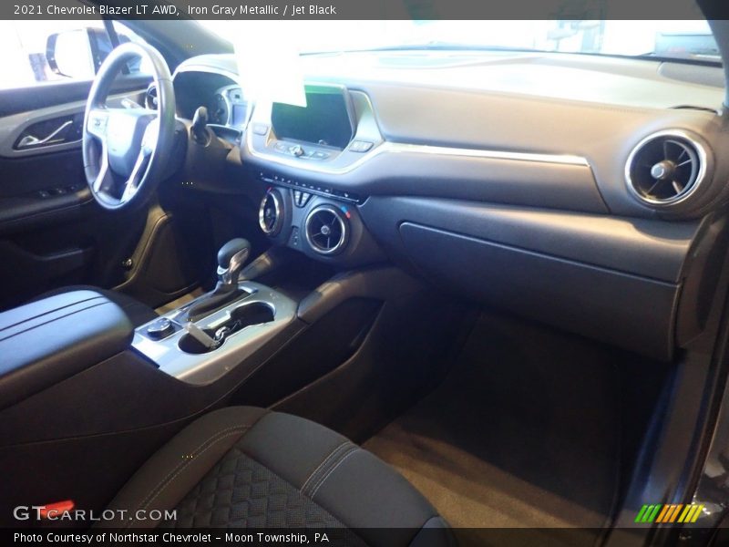 Iron Gray Metallic / Jet Black 2021 Chevrolet Blazer LT AWD