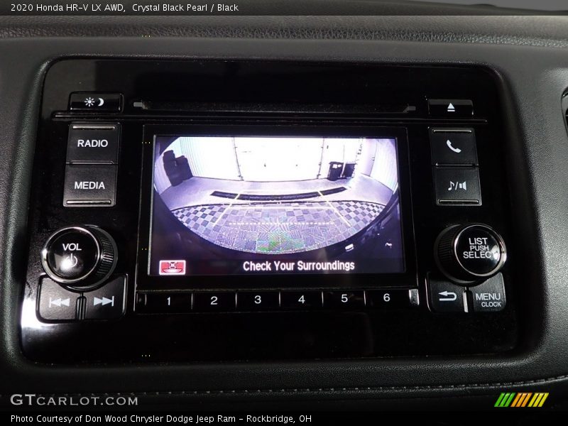 Crystal Black Pearl / Black 2020 Honda HR-V LX AWD