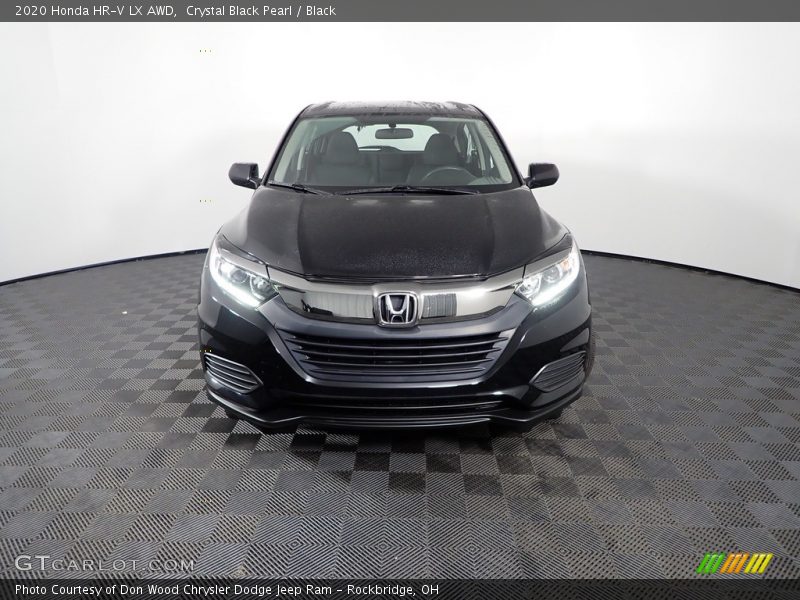 Crystal Black Pearl / Black 2020 Honda HR-V LX AWD