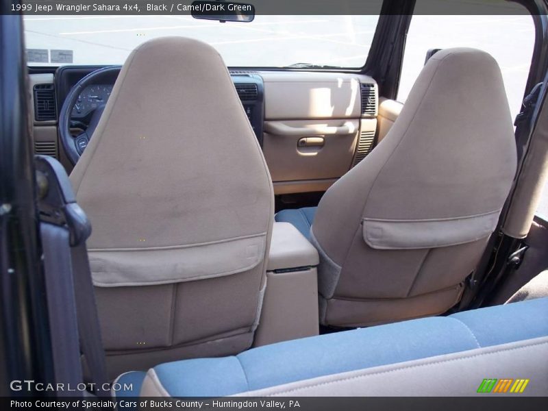 Black / Camel/Dark Green 1999 Jeep Wrangler Sahara 4x4