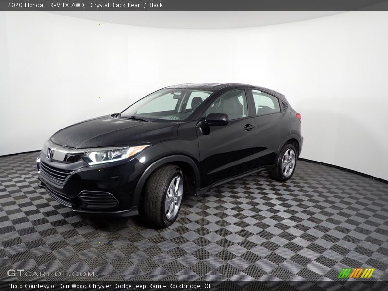 Crystal Black Pearl / Black 2020 Honda HR-V LX AWD