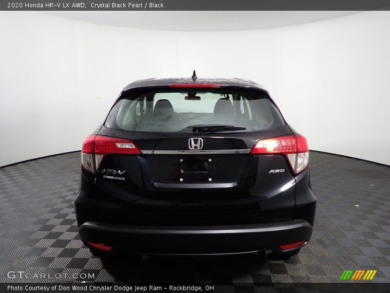 Crystal Black Pearl / Black 2020 Honda HR-V LX AWD