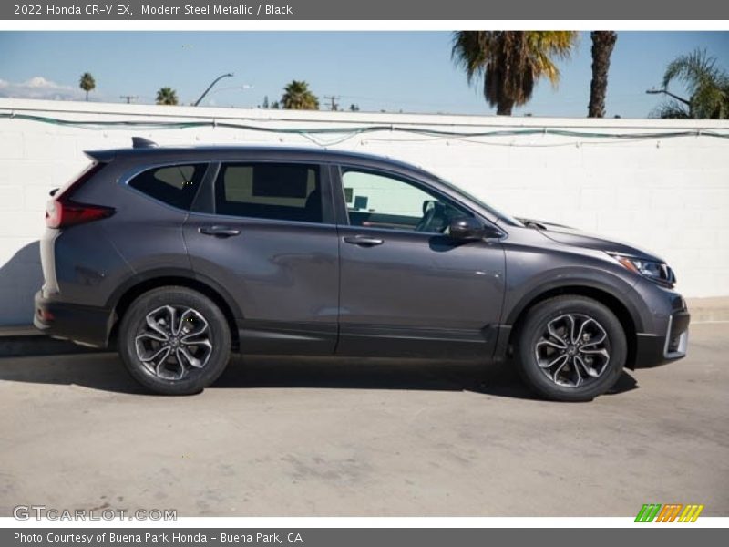 Modern Steel Metallic / Black 2022 Honda CR-V EX