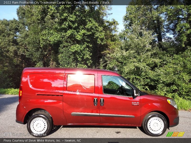  2022 ProMaster City Tradesman Cargo Van Deep Red Metallic