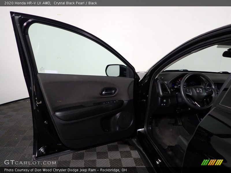 Crystal Black Pearl / Black 2020 Honda HR-V LX AWD