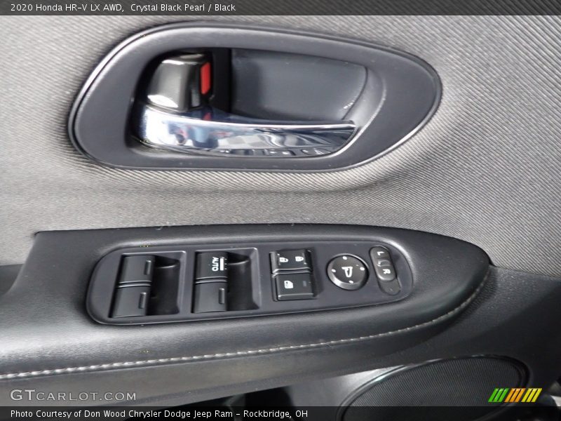 Crystal Black Pearl / Black 2020 Honda HR-V LX AWD