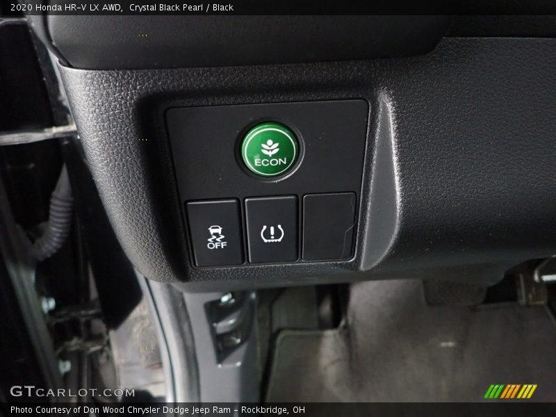 Crystal Black Pearl / Black 2020 Honda HR-V LX AWD