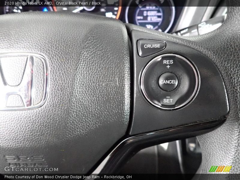 Crystal Black Pearl / Black 2020 Honda HR-V LX AWD