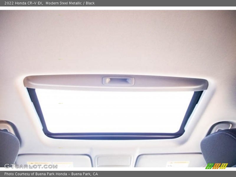Modern Steel Metallic / Black 2022 Honda CR-V EX