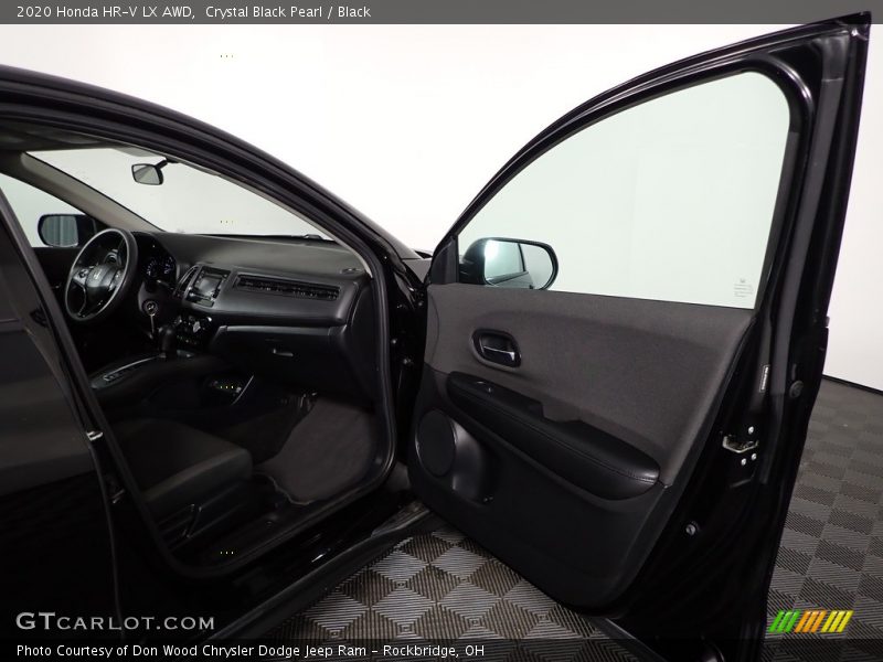 Crystal Black Pearl / Black 2020 Honda HR-V LX AWD