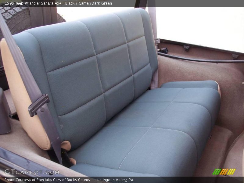 Black / Camel/Dark Green 1999 Jeep Wrangler Sahara 4x4