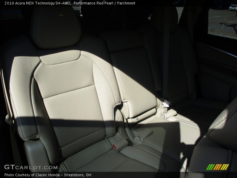 Performance Red Pearl / Parchment 2019 Acura MDX Technology SH-AWD