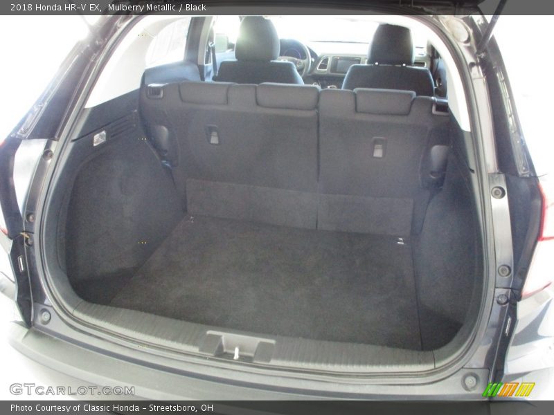 Mulberry Metallic / Black 2018 Honda HR-V EX